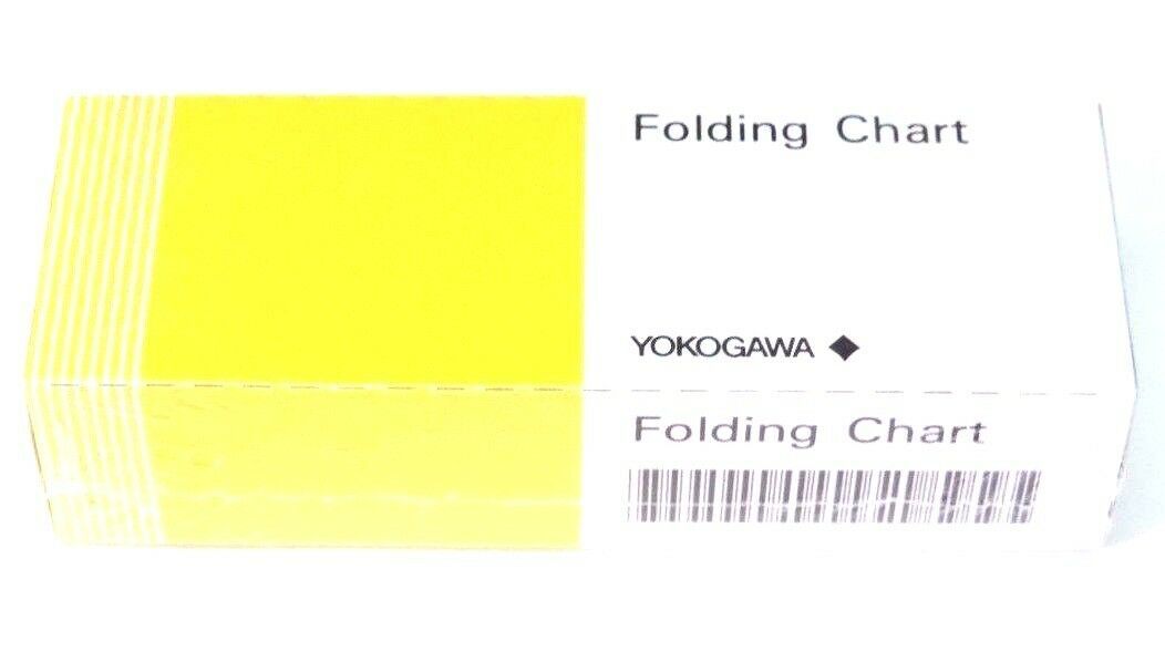 LOT OF 2 NIB YOKOGAWA B9565AW FOLDING CHART PAPERS Other Business