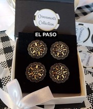 Magnetic Horse Show Number Pins El Paso Set of 4 NEW image 1