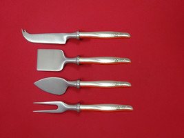 Sea Rose by Gorham Sterling Silver Cheese Serving Set 4pc HHWS  Custom - $257.50