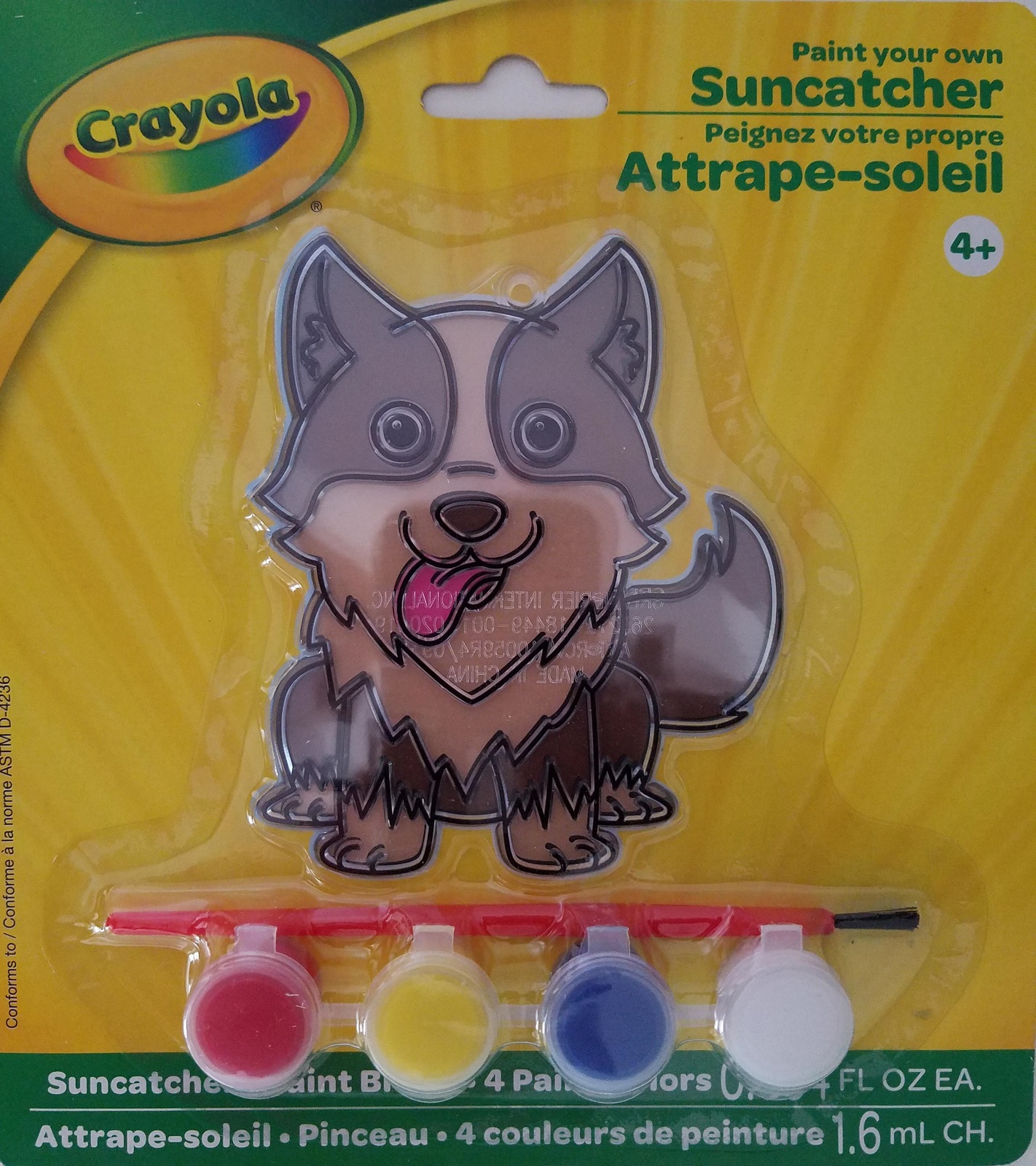 Painting Crayola Suncatcher and show a bit of my drawings
