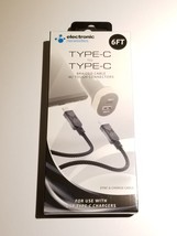 USB TYPE C TO USB TYPE C SYNC AND CHARGE DATA CABLE