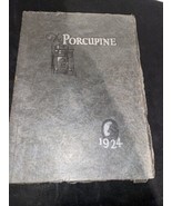 The Porcupine - 1924REEDLEY JOINT UNION HIGH SCHOOL YEARBOOK Reedley Cal... - $34.79