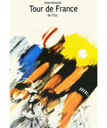 18x24&quot; CANVAS Decor.Room design art print.Tour de France.Bicycle race.Bi... - $58.41