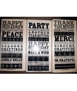 Stampin Up “Block Party” Thank You, Happy Holidays, Birthday 2007 Retire... - $13.86