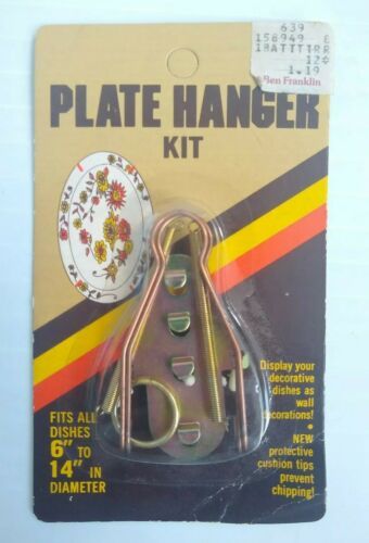 Primary image for Vintage Homecraft Travco Plate Hanger Kit Fits All Dishes 6" to 14"