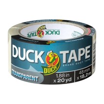 Duck Brand 392873 White Color Duct Tape, 1.88-Inch by 20 Yards, Single Roll