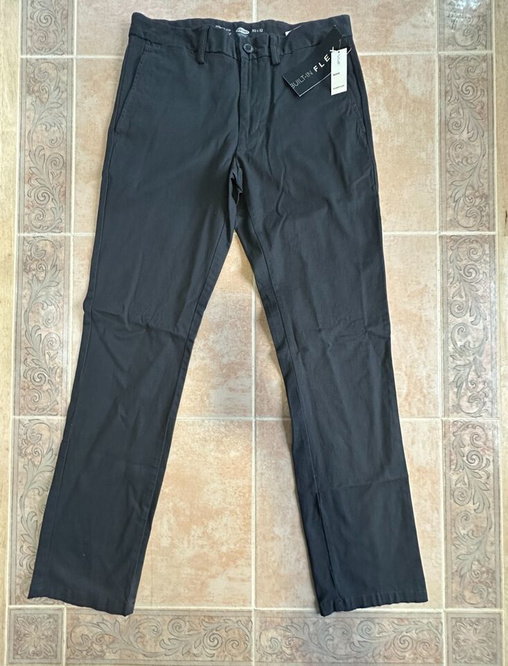 OLD NAVY Ultimate slim Built-in Flex Gray pants Men size 30 x 32 - Pants