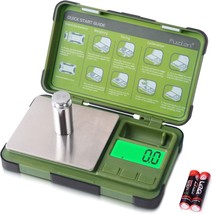 Truweigh Omni Digital Mini Scale - 500g x 0.1g - Silver Pocket Scale
