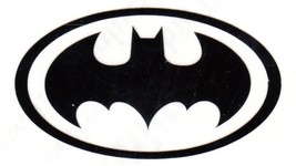 REFLECTIVE Batman decal sticker up to 12 inches Black RTIC fire helmet window - $3.46+