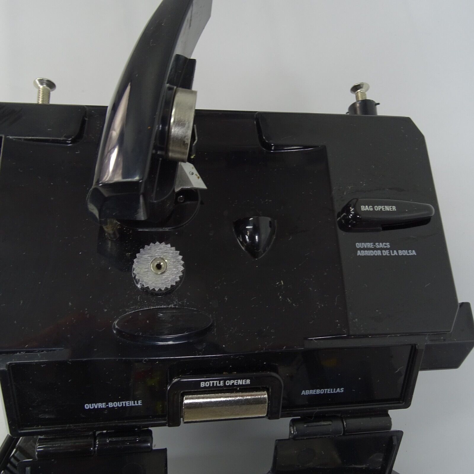 Vintage Black & Decker Spacemaker Plus Under Cabinet Can Opener Knife  Sharpener