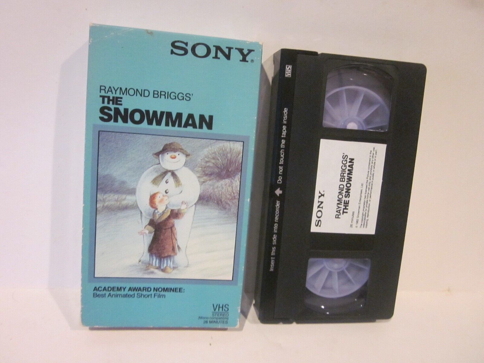 Vhs Raymond Briggs The Snowman Animated Short Film 1982 Vhs Tapes 3574