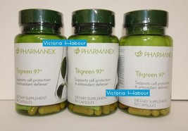 Three pack: Nu Skin Nuskin Pharmanex Tegreen 97 30 Capsules SEALED x3 - $69.00