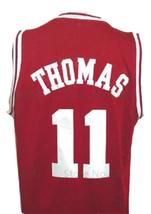 Isiah Thomas #11 College Basketball Jersey Sewn Maroon Any Size image 2