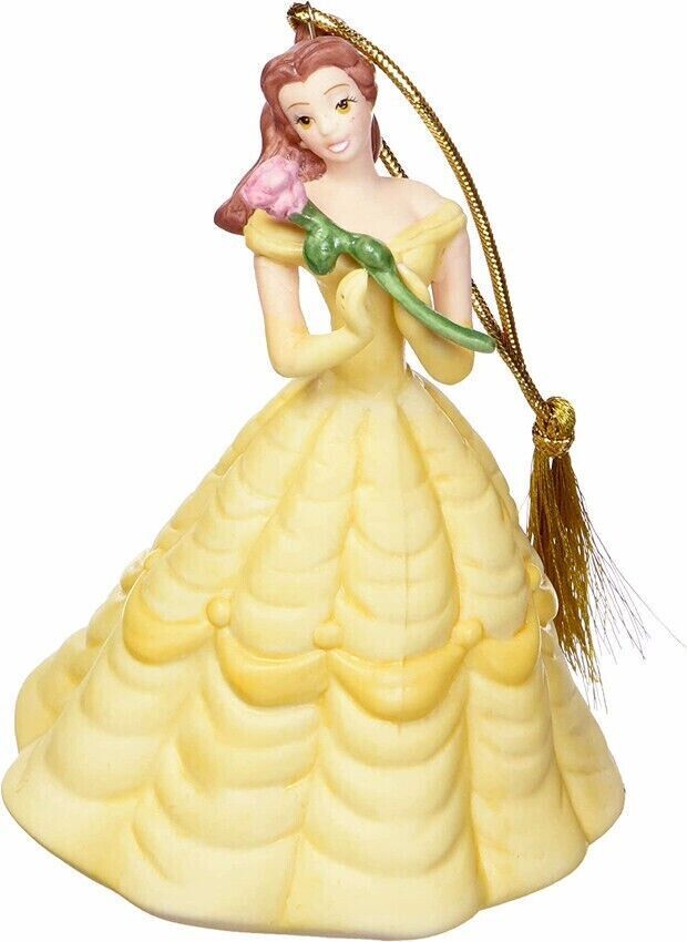 Primary image for Lenox Disney Princess Belle Ornament Figurine Beauty And The Beast Christmas NEW