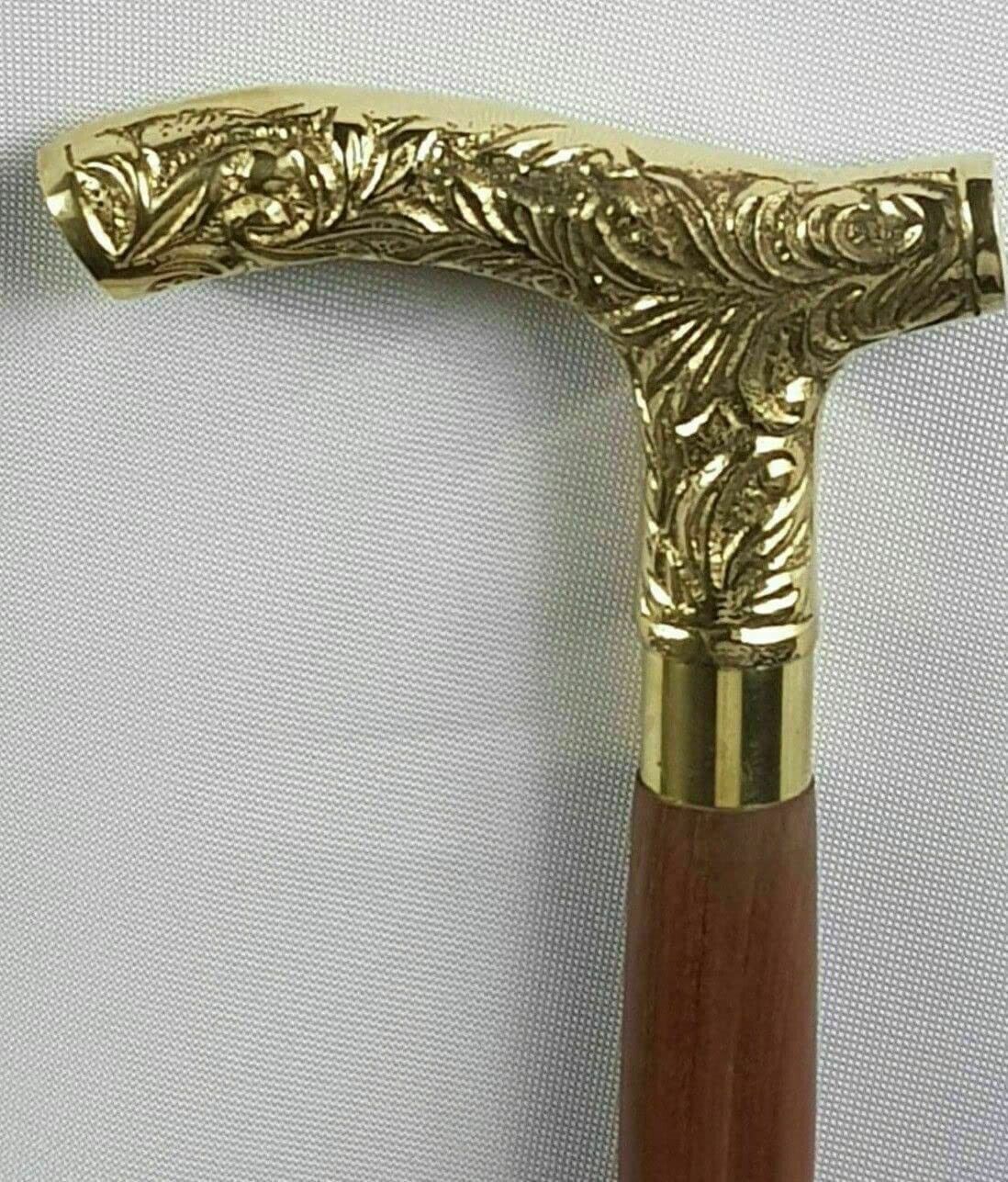 walking stick with Brass Handle and 50 similar items