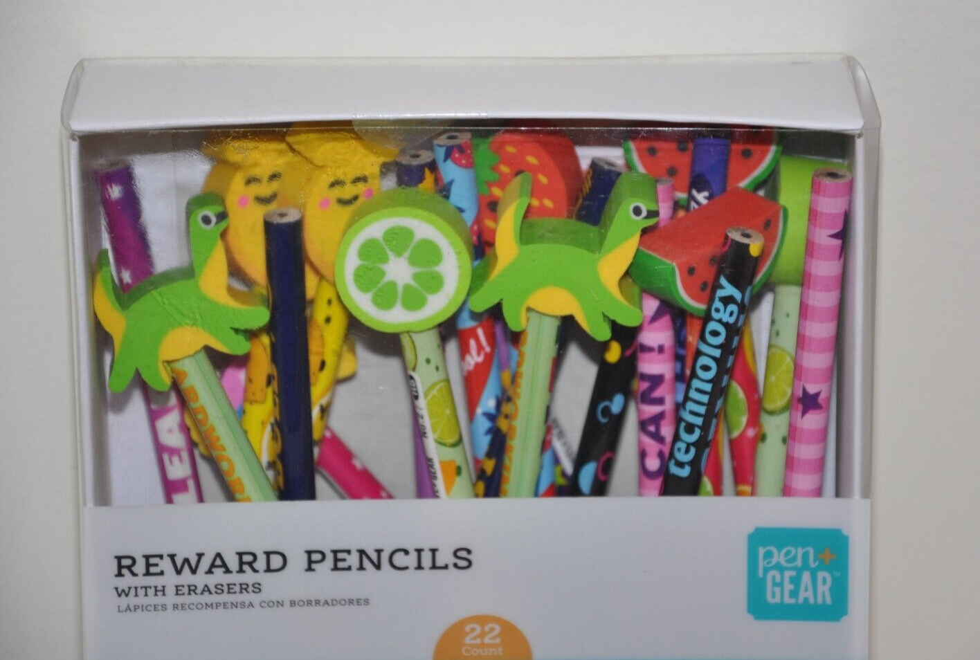 Reward Pencils With Erasers 22 Count Pen+ Gear Other Office Pens