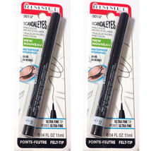 (2 Pack) NEW Rimmel Scandaleyes Micro, Eye Liner, Black, 0.04 Fl. Oz - $14.49