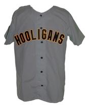 Bruno Mars 24K Hooligans Baseball Jersey Button Down Grey Any Size image 4