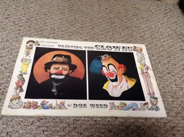 Sue Scheewe Presents Painting the Clowns Instruction Book 1981 Don Weed ... - $8.59