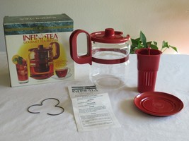 Mr. Coffee Intertek #5006102 Iced Tea Maker with Pitcher & Lids & Filter  Insert