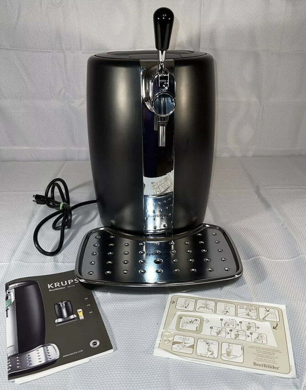 KRUPS and HEINEKEN B100 BeerTender with Heineken Draught Keg Technology