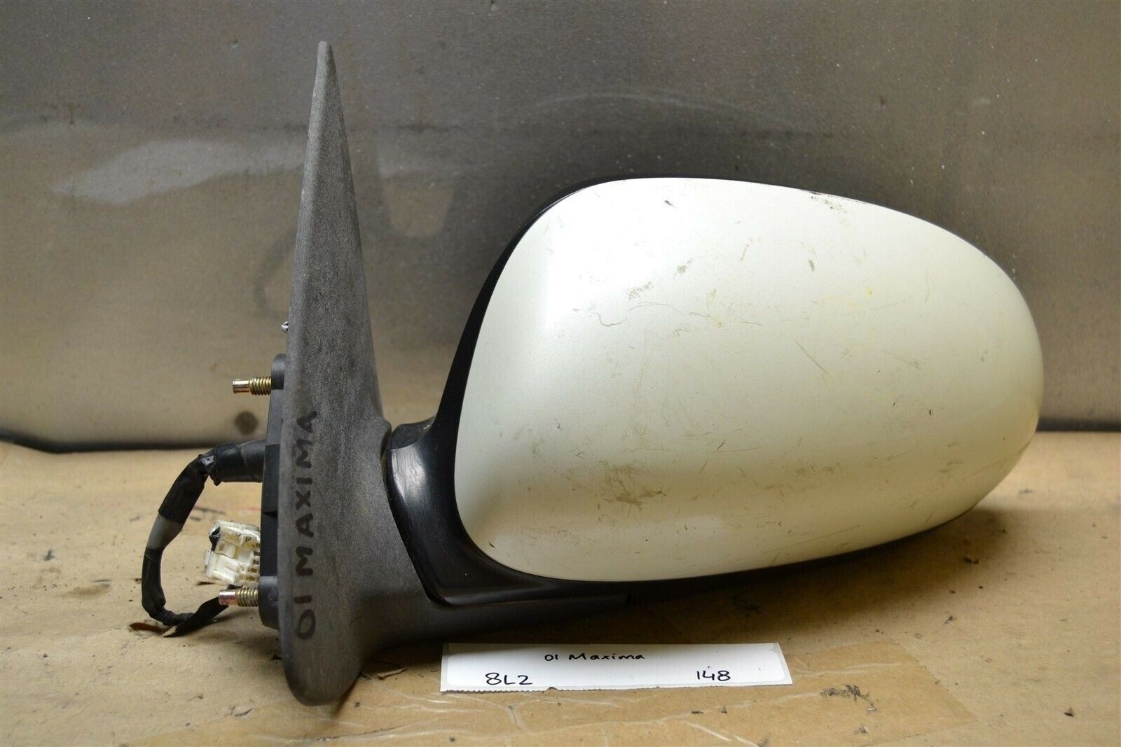 20002003 Nissan Maxima Left Driver Electric Non Heated Side Mirror 148