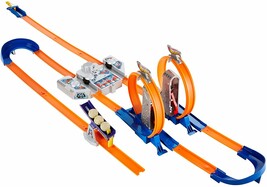 Hot Wheels Track Builder Total Turbo Takeover Track Set Kids Children Exclusive - $99.99