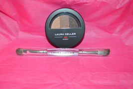 Laura Geller Baked Impressions Eyeshadow Palette - Espresso Yourself w/brush! - $14.99