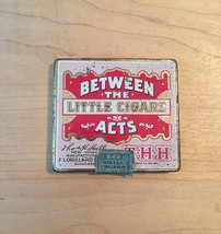 Vintage Between the Acts little cigars tin packaging image 1