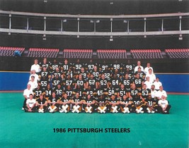 1986 CINCINNATI BENGALS 8X10 TEAM PHOTO PICTURE