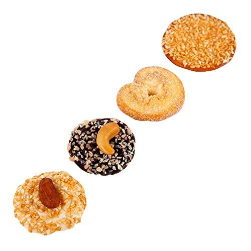 Wedding Cookie-4 Pcs Artificial Cookie Fake Biscuits Simulation Food Party Decor - $33.35