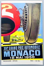 Programme Officiel, XVIe Grand Prix Automobile de Monaco 18 Mai 1958 - $289.29