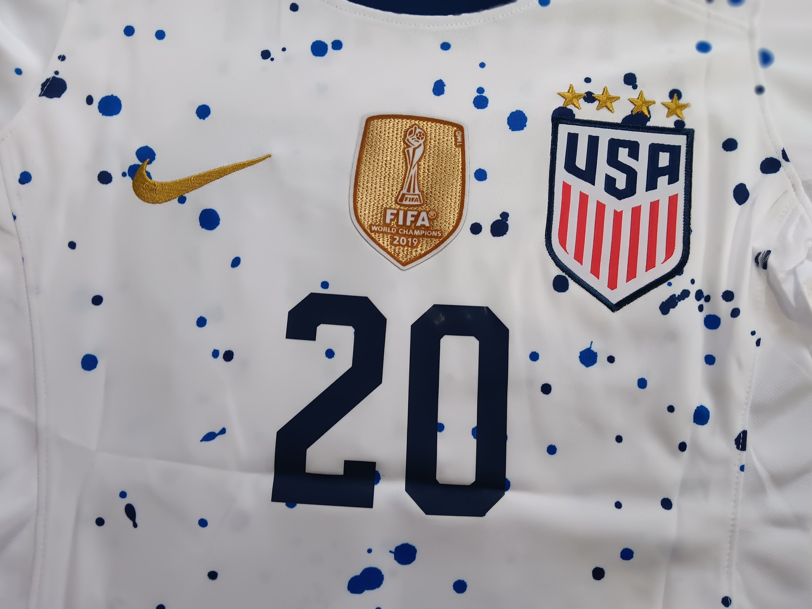 Nike Team USA White Slim Fit Women's USWNT Soccer Jersey New NWT Size  XL