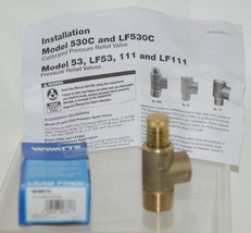Watts 0121626 3/4 Inch Lead Free Brass Calibrated Pressure Relief Valve image 1