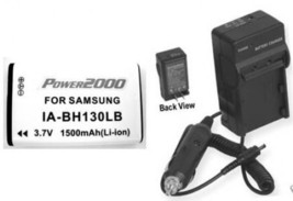 Battery + Charger Samsung SMX-K45LP SMX-K45SN SMX-K45SP - $23.36