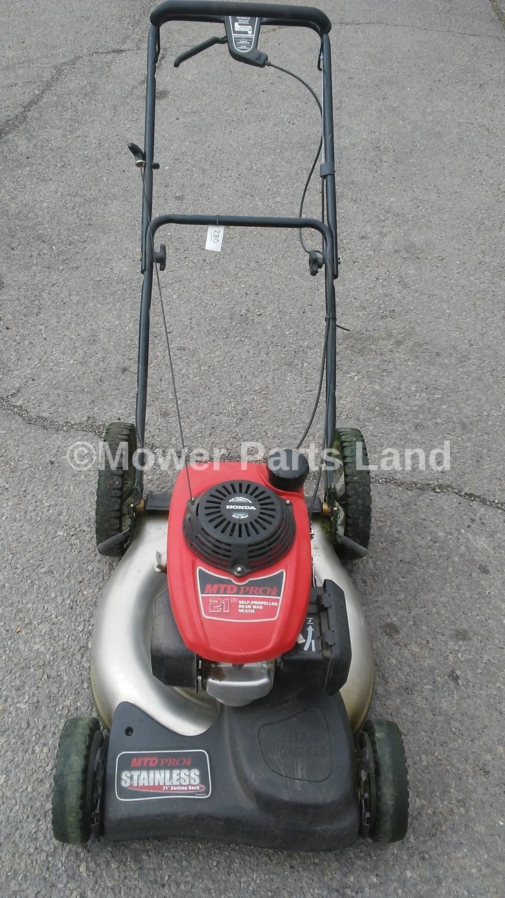 Replaces MTD Pro 12AV55DQ713 Lawn Mower and similar items