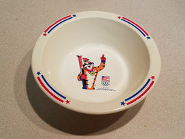 Vintage 1991 Kelloggs USA Olympics Sponsor Tony The Tiger Plastic Cereal Bowl - $9.85