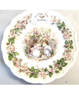 Royal Doulton Brambly Hedge Summer Salad Plate Bone China Artist Jill Ba... - $56.10