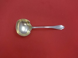 Stratford by Whiting Sterling Silver Sauce Ladle Gold Washed 6 1/4" - $68.31