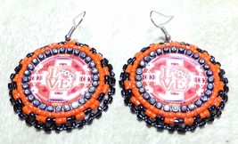 My Favorite Beads My Favorite Beads 143192PMM56 Denver Broncos Necklace  Bracelet Earrings Set; 3 Piece 143192PMM56