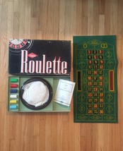Vintage 1941 E.S. Lowe Roulette #907- complete and unused boxed set