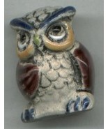 CERAMIC OWL BEAD - $5.00