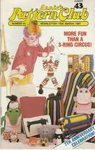 Annie&#39;s Pattern Club No 43 Feb-Mar 1987 with pullout patterns - $4.46
