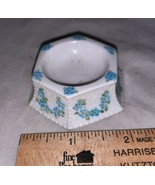 CFH GDM 6 Sided Salt Cellar Dip France White Haviland Porcelain Blue Flo... - $24.99