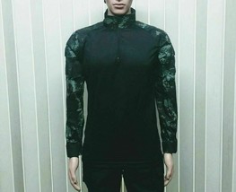 Royal Thai Army UNIFORM Soldier combat Shirt Digital green and Black Cot... - $69.85