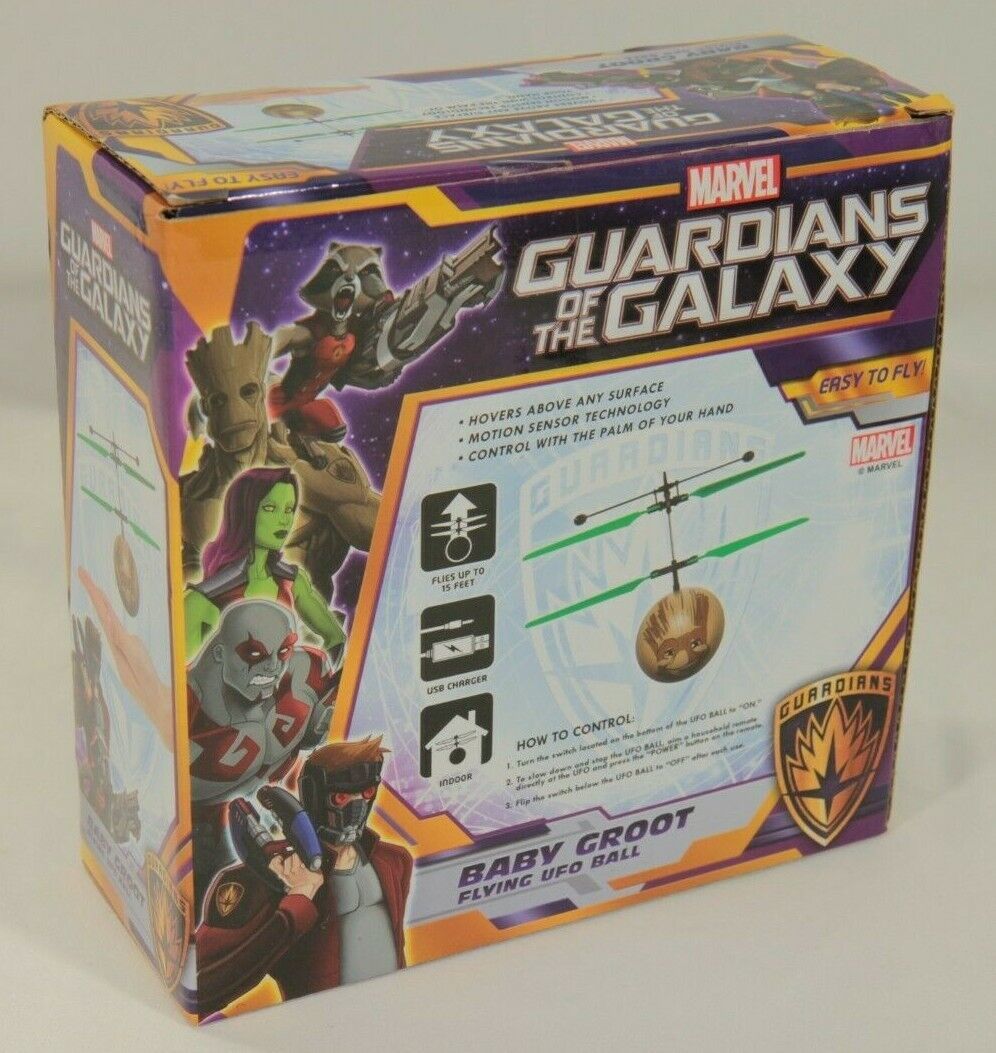 Marvel Guardians of the Galaxy Baby Groot IR UFO Ball Helicopter USB