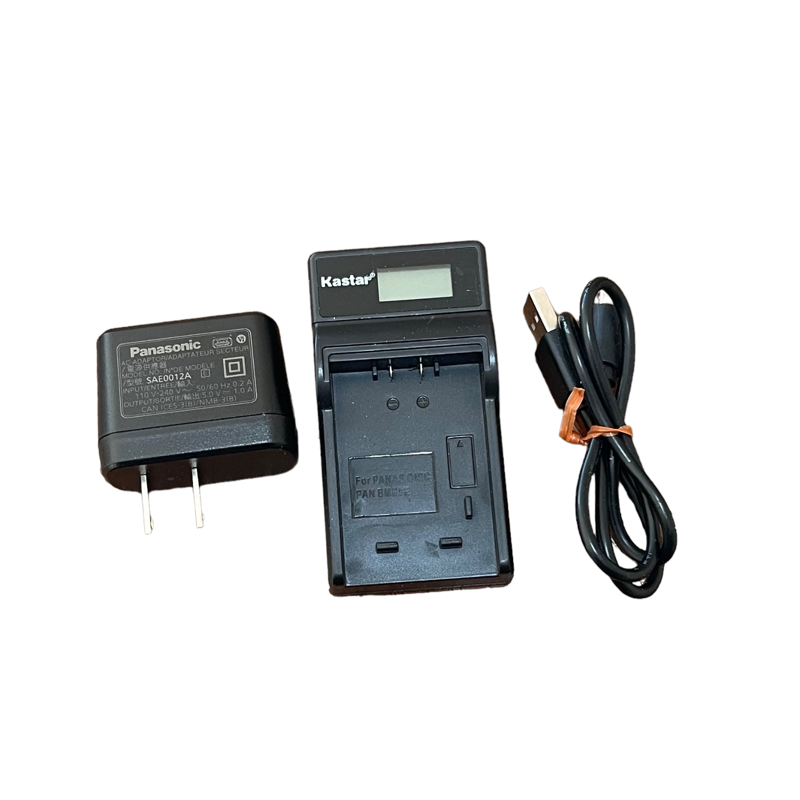 Kastar LCD Slim USB Battery Charger for Panasonic BMB9E Battery - $8.19