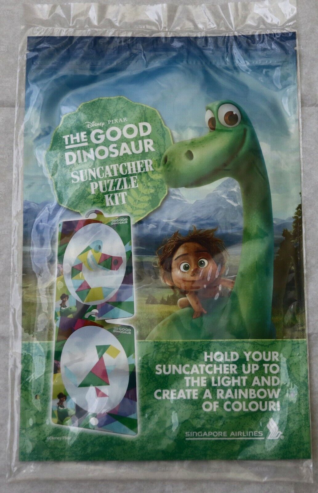 Disney PIXAR The Good Dinosaur Suncatcher Puzzle Kit Game Toy Singapore
