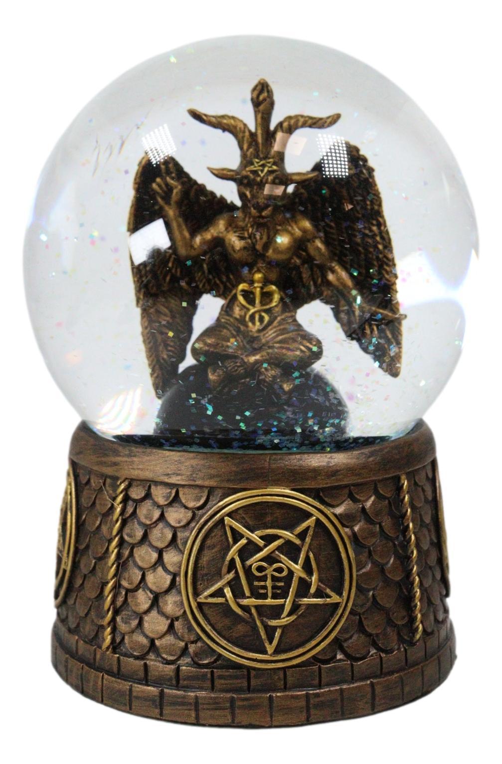 Occult Eliphaz Levi Sabbatic Goat Baphomet Solve Et Coagula Glitter