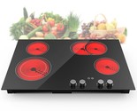 Electric Cooktop, Built-In 4 Burners Electric Stove Top Cooker Hot Plate... - $499.99
